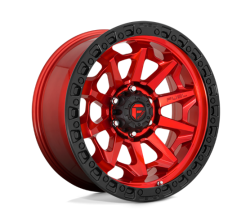 D695 Covert Candy RED FUEL 17x9 ET1