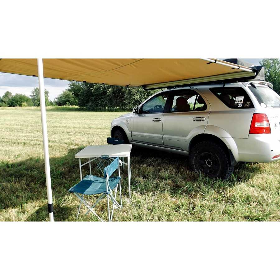 Sidomarkis / Awning 2×2m med Alu-kassett ifrån Kangaroowinch – För äventyr utan gränser - Bild 2