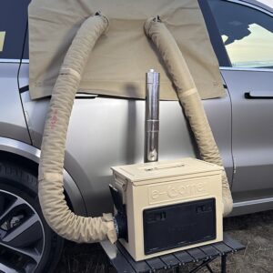 E-Corner TACTICAL Självgenererande Dieselvärmare - Portabel värme utan behov av extern ström! (BESTÄLLNINGSVARA)