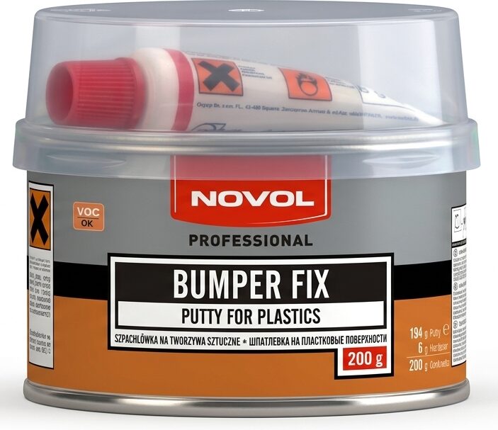 NOVOL Bumper Fix – Flexibelt Plastspackel (200g)